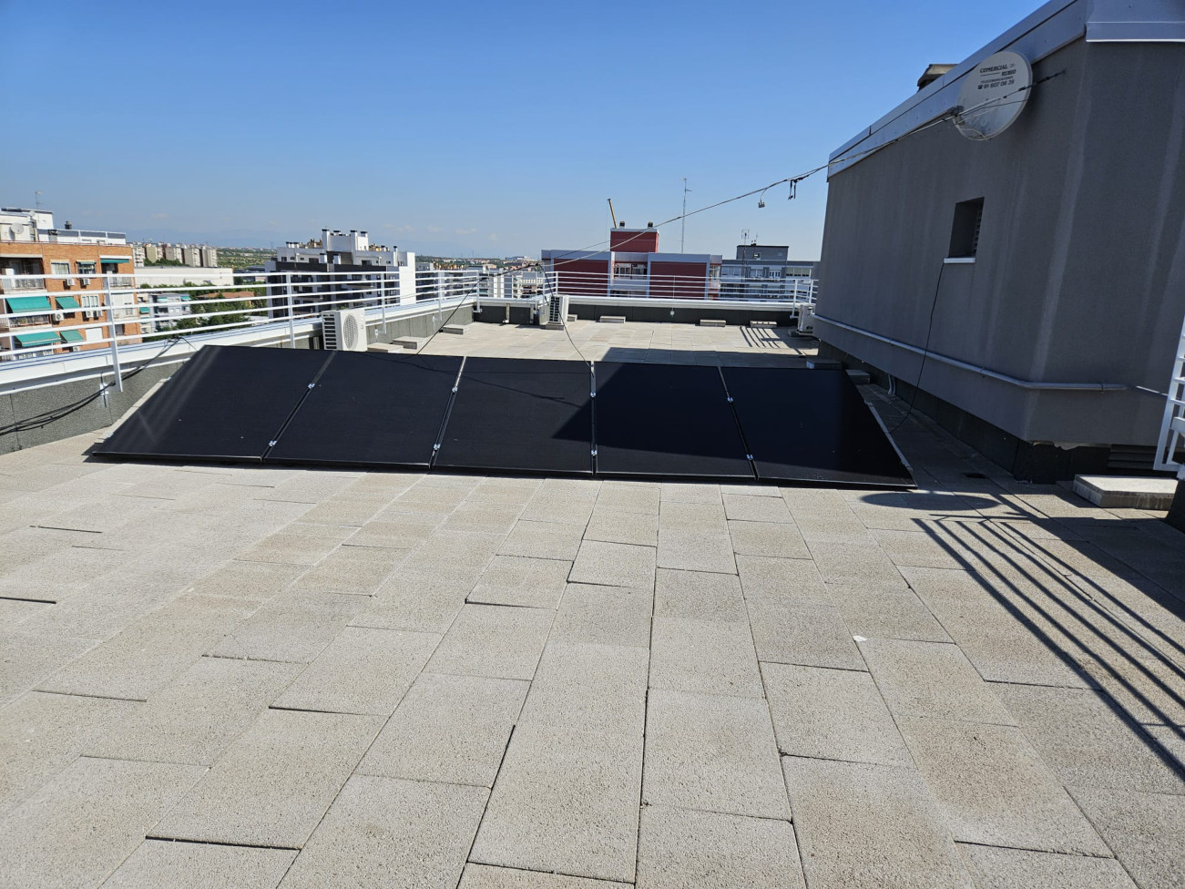 Cubierta rehabilitada e instalación fotovoltaica de Callao 6